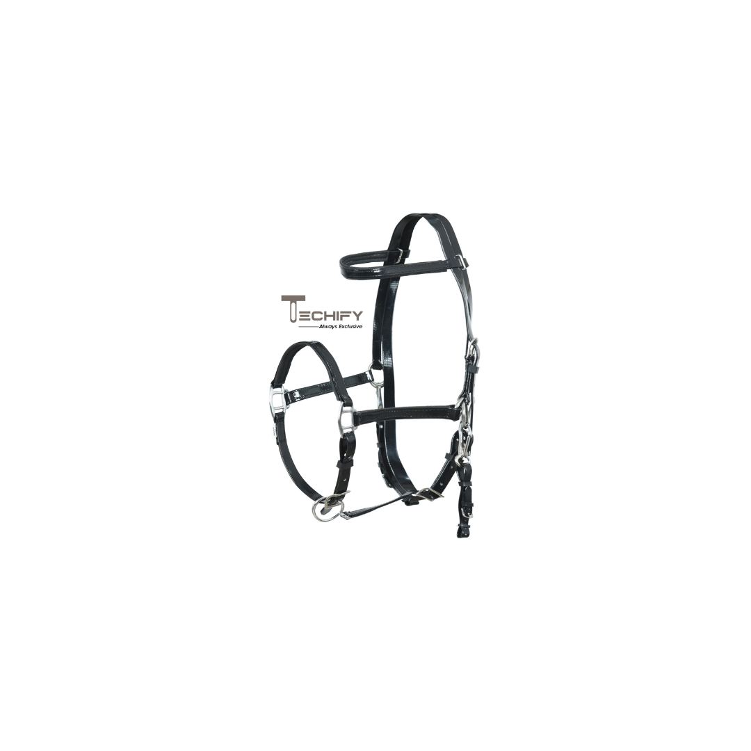 PVC Endurance Bridle Breast Plate Set-Glossy Style